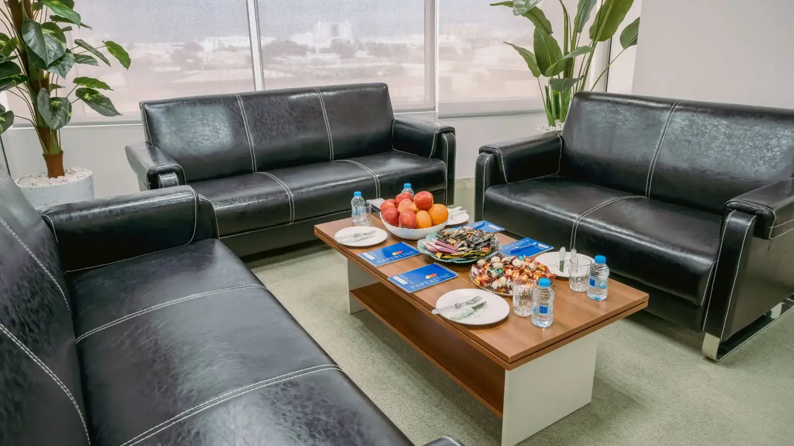 Bridge Meeting lounge seating area