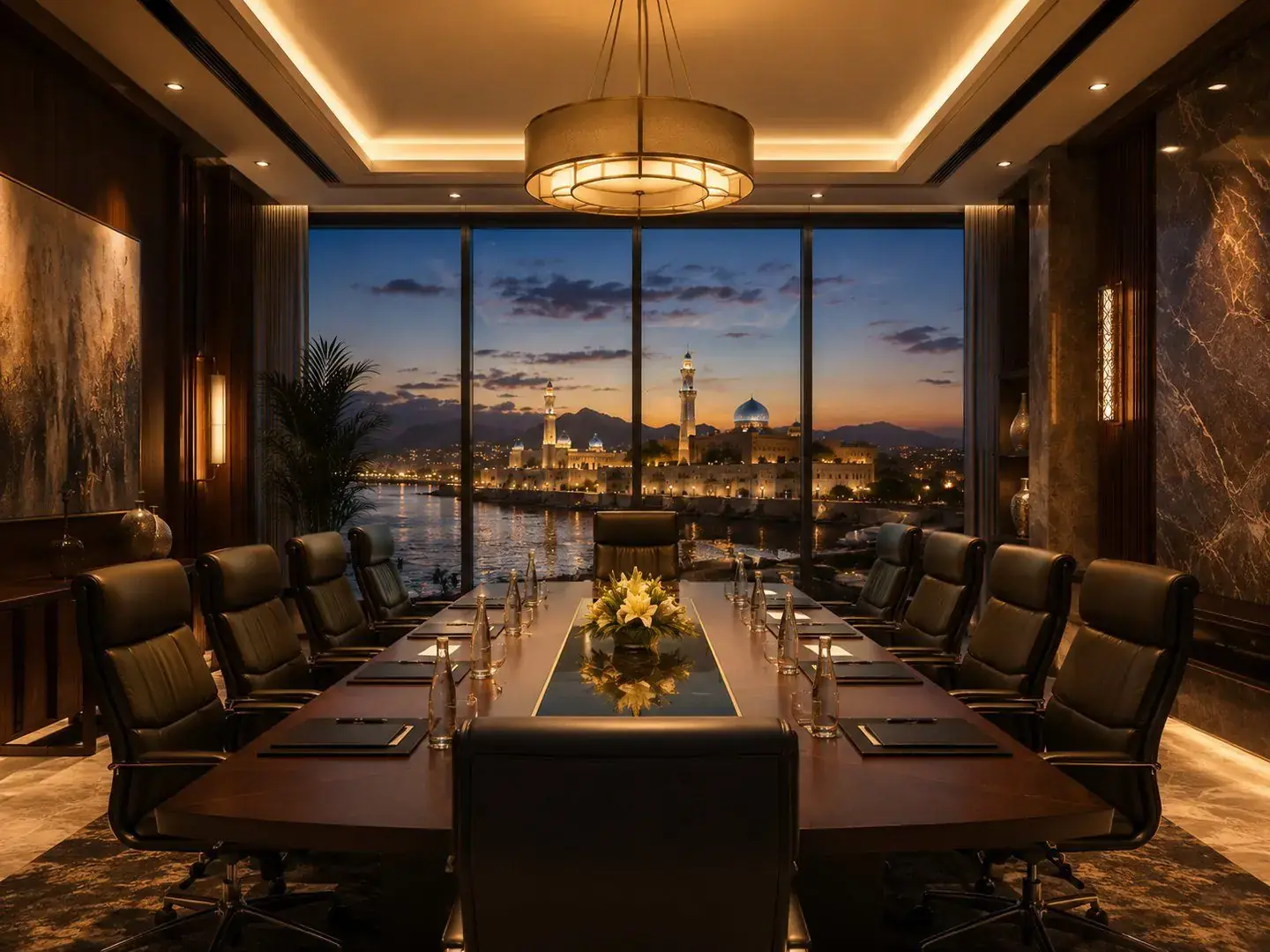 Bridge office meeting room