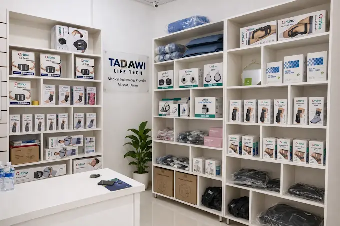 Tadawi Life Tech showroom in Muscat
